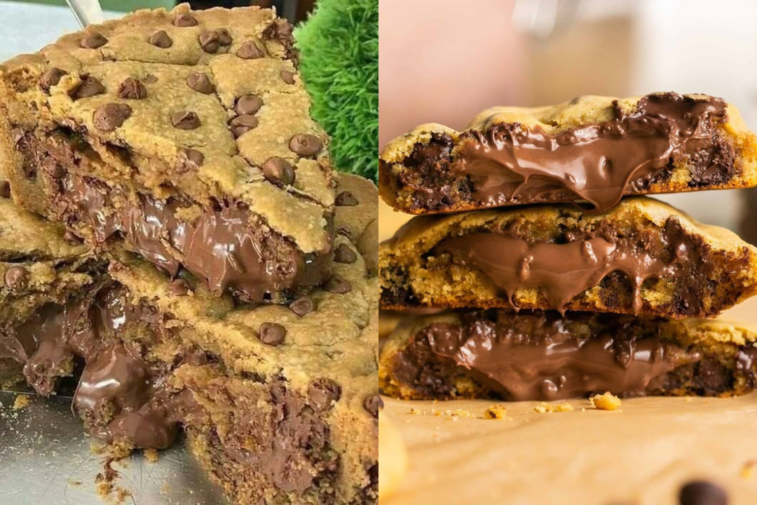Misture baunilha com chocolate e prepare um cookie tão recheado que ninguém acredita que foi feito em casa